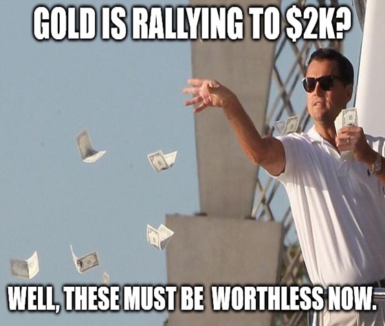 Still looking for market lollipops and investment teddy bears? It’s past time you got cold with gold.