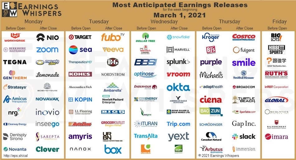 Earnings chart 03-01-2021