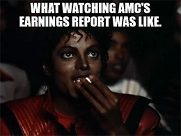 Watching AMC's earanings report March 2021 meme