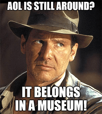 Verizon Indiana Jones Meme